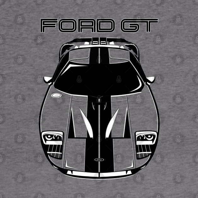 Ford GT - 2005-2006 - Black Stripes by V8social